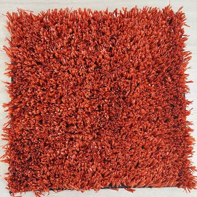Brick Red Tennis Sztuczna trawnika 6300 Dtex 25mm Mesh Grass Wielofunkcyjna niska konserwacja