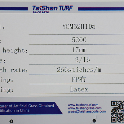 Taishan Trwałe trawy kręcone PP 12mm13mm15mm 17mm dla otwartych terenów zabaw dla dzieci