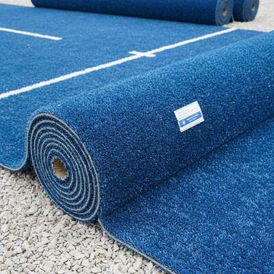 12mm Wysokiej Gęstości Błękitna Sztuczna Trawa Padelowa Trawa dla Szpitali Sportowych o Doskonałej Wydajności