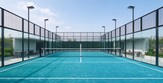 Certyfikowana sztuczna trawa padelowa FEP o wysokości runa 12 mm i wysokiej gęstości oraz sztuczna murawa padelowa na profesjonalne korty