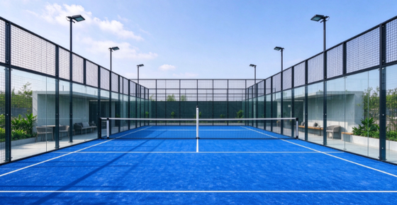 Certyfikowana sztuczna trawa padelowa FEP o wysokości runa 12 mm i wysokiej gęstości oraz sztuczna murawa padelowa na profesjonalne korty