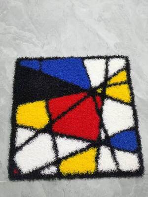 Sztuczna trawa z obrazka Sztuczna murawa z obrazka 40mm Murawa piłkarska z niestandardowymi logo