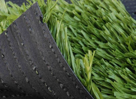 Zielona piłka nożna Sztuczna trawnika Dtex 11200 Z CPP + LENO wsparcie I SBR Lateks powłoka Niska utrzymanie