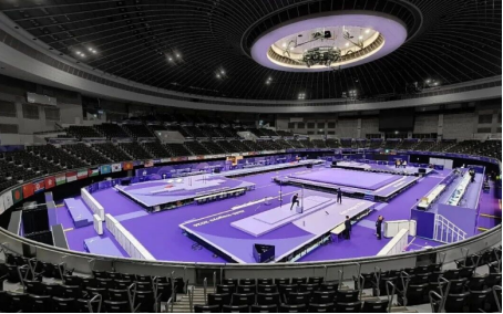 Certyfikowany przez IWUF mat Wushu i sprzęt sportowy do zastosowań wielosportowych o rozmiarach 12000 mm × 18000 mm × 90 mm